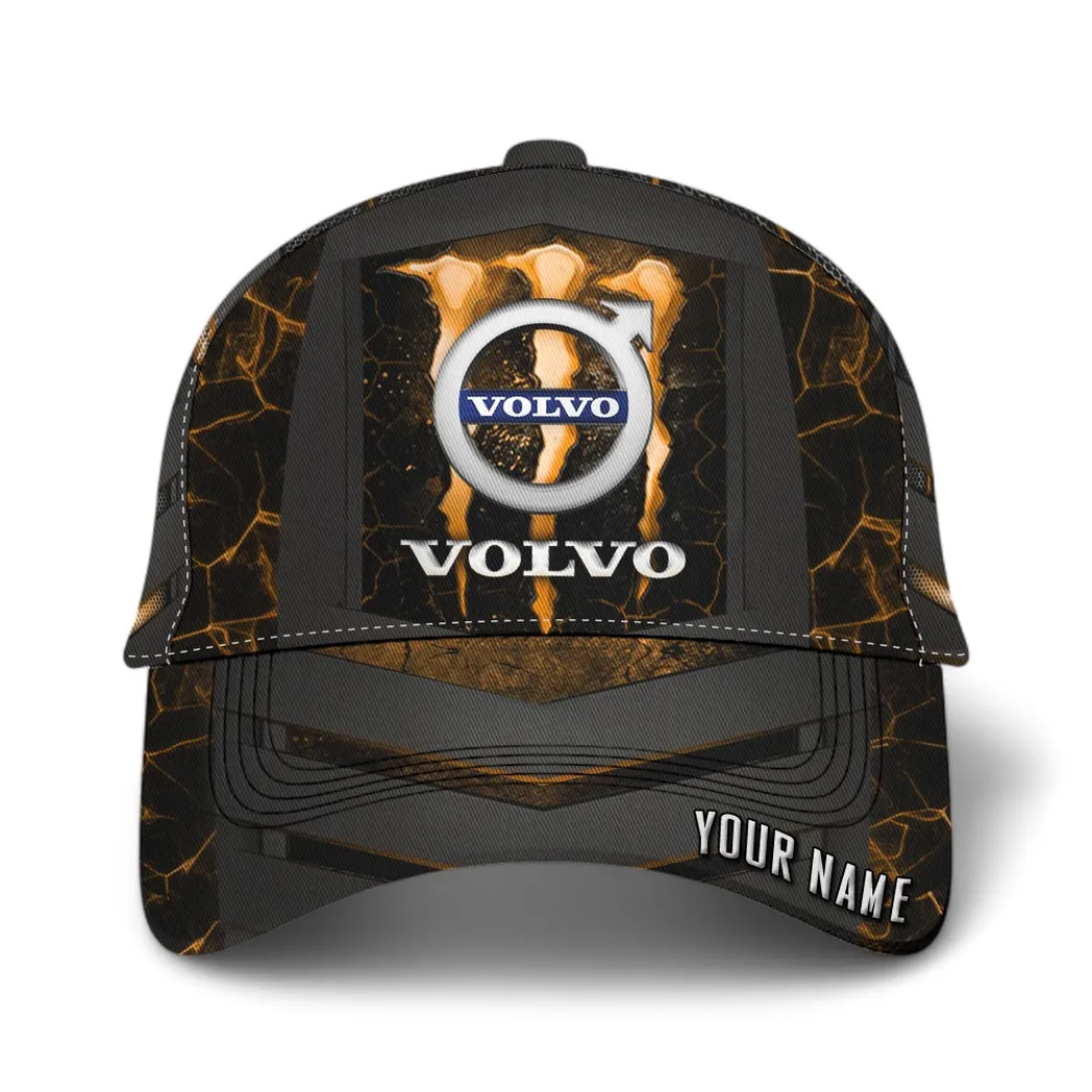Volvo Classic Cap, Gift For Volvo Lovers, Gift For Him, Husband, Boyfriend CAR6502202505 - Brown