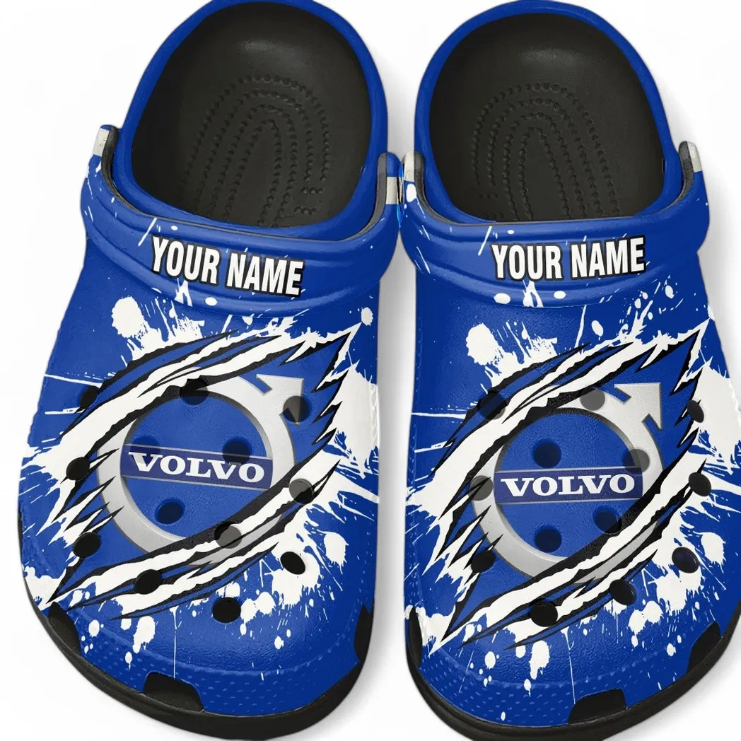 volvo crocs gift for volvo lovers gift for him husband boyfriend car5602192584 black zemw6
