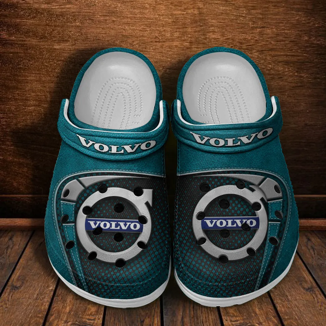 volvo crocs sandals for men women gift for volvo fan car177031425565 cyan