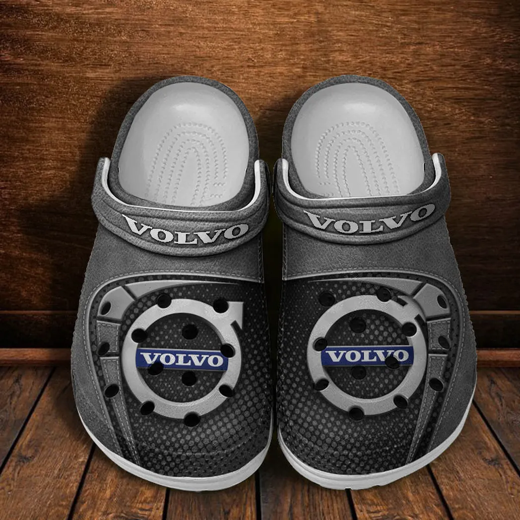 volvo crocs sandals for men women gift for volvo fan car177031425565 gray f17tc