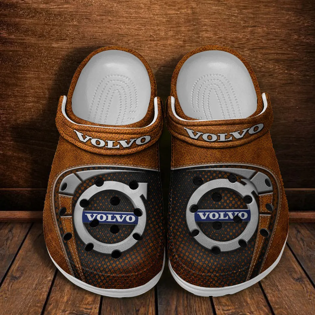 volvo crocs sandals for men women gift for volvo fan car177031425565 orange 2k5by