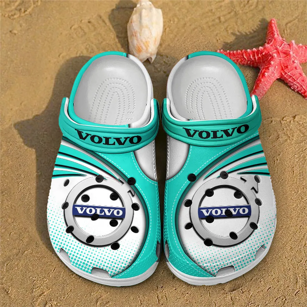 volvo crocs sandals for men women gift for volvo fan car181031525699 cyan yejqw