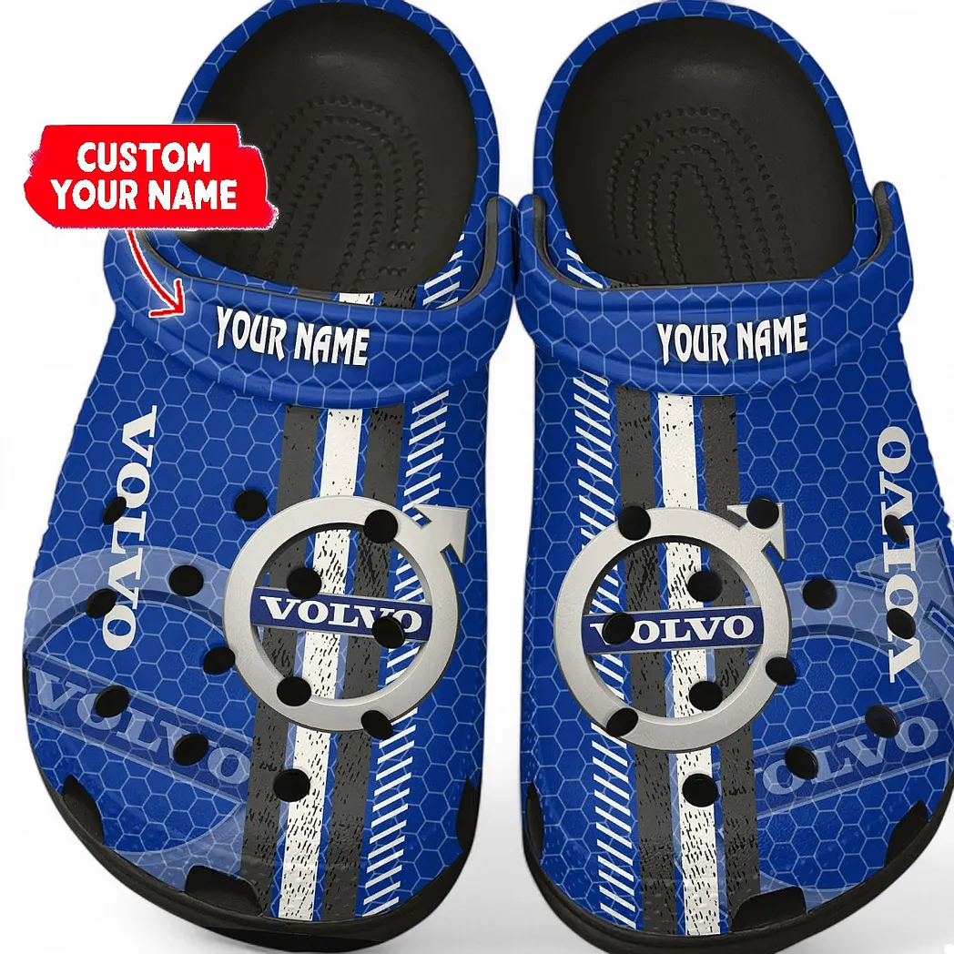 volvo crocs shoes gift for volvo lovers birthday gift for husband boyfriend car82022025667 black