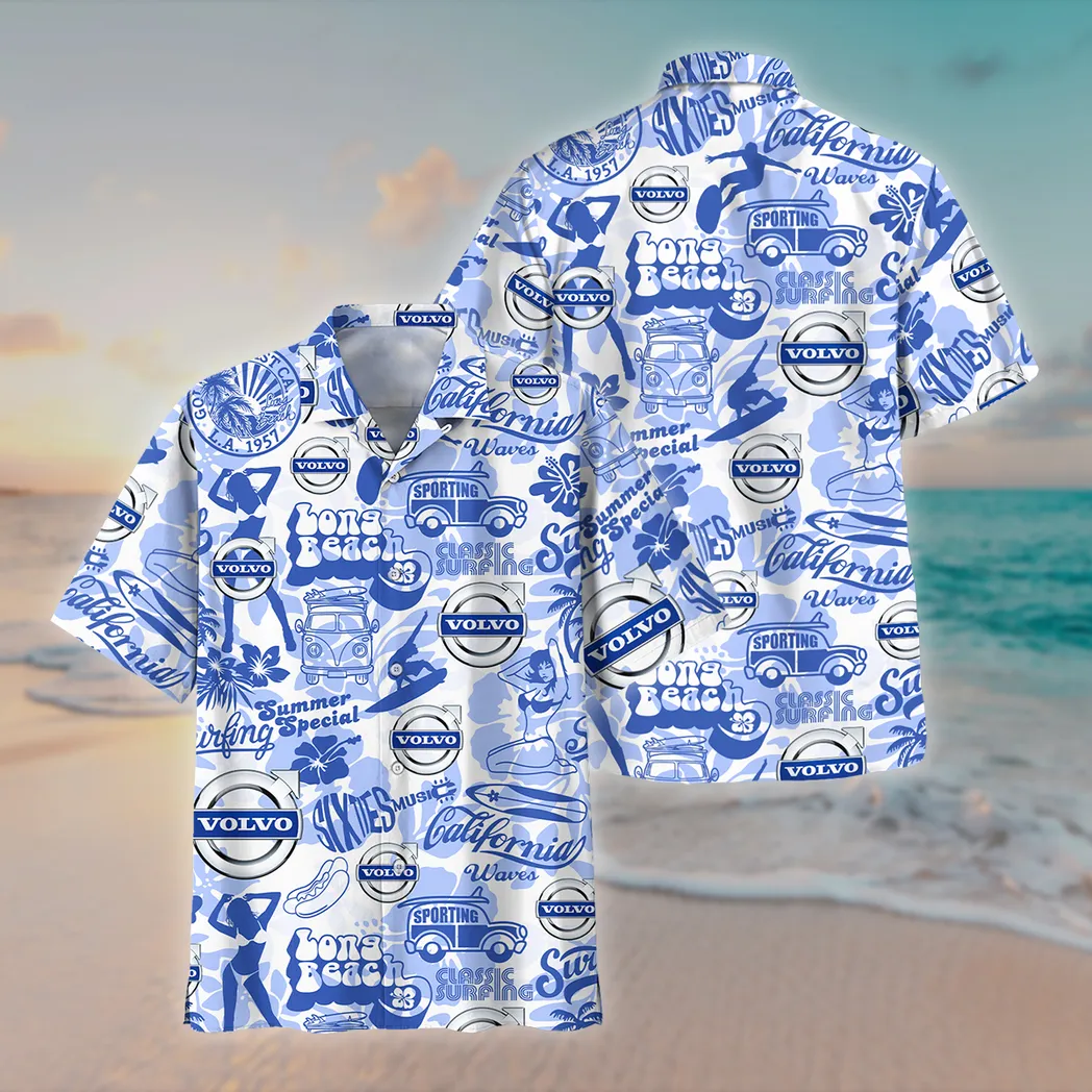 volvo hawaiian shirt for men gift for volvo lovers car201030725609 ek4vh