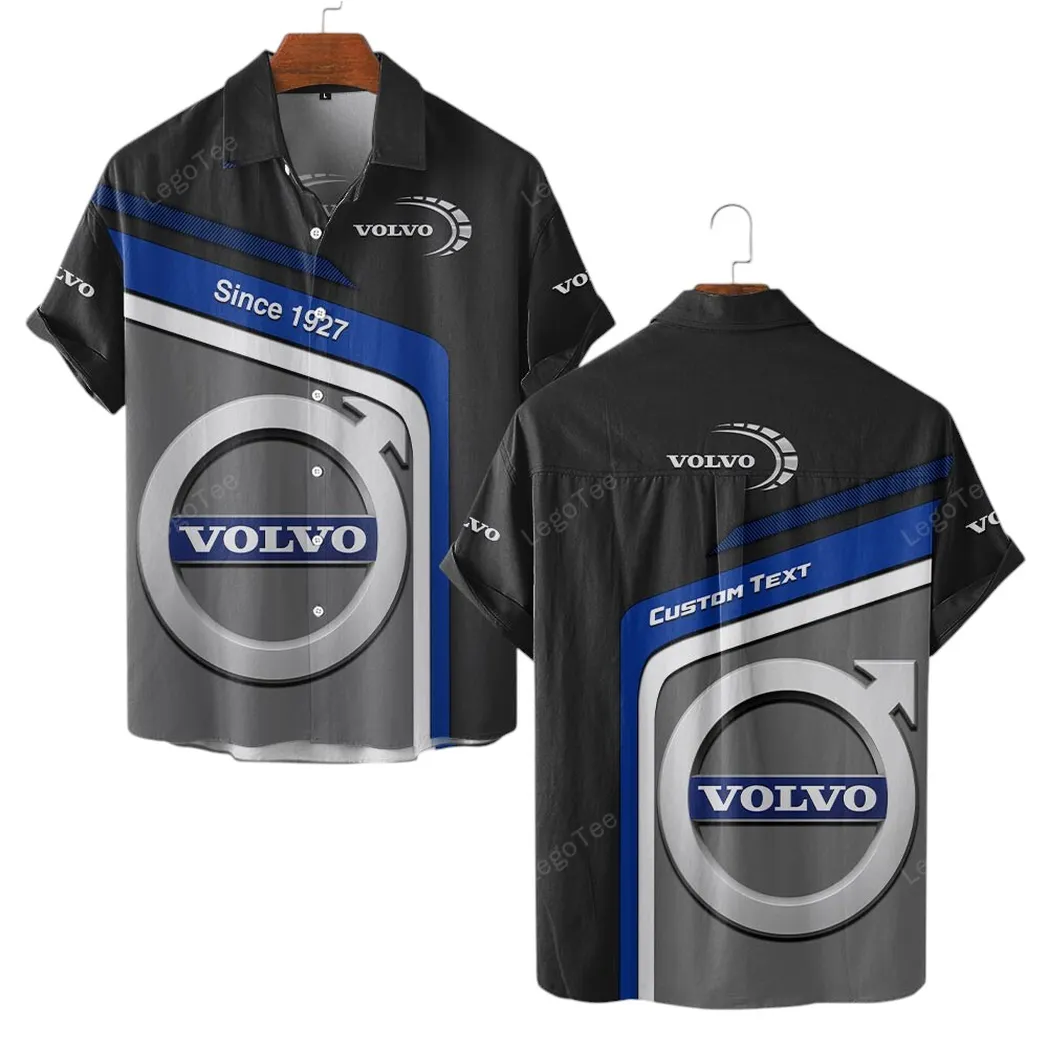 Volvo Hawaiian Shirt For Men, Gift For Volvo Lovers, Gift For Him, Husband, Boyfriend CAR11103032579