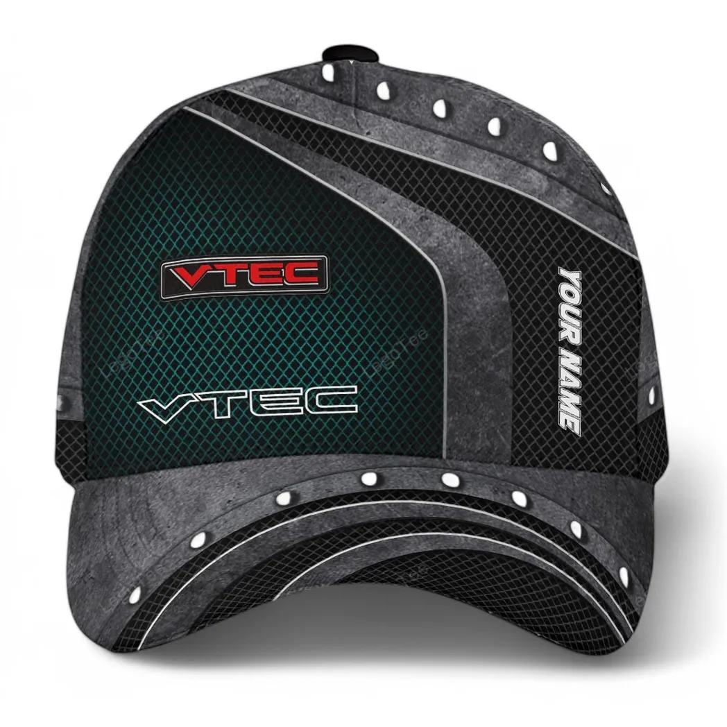 VTEC Classic Cap, Gift For VTEC Lovers, Gift For Him, Husband, Boyfriend CAR99031025077 - Cyan