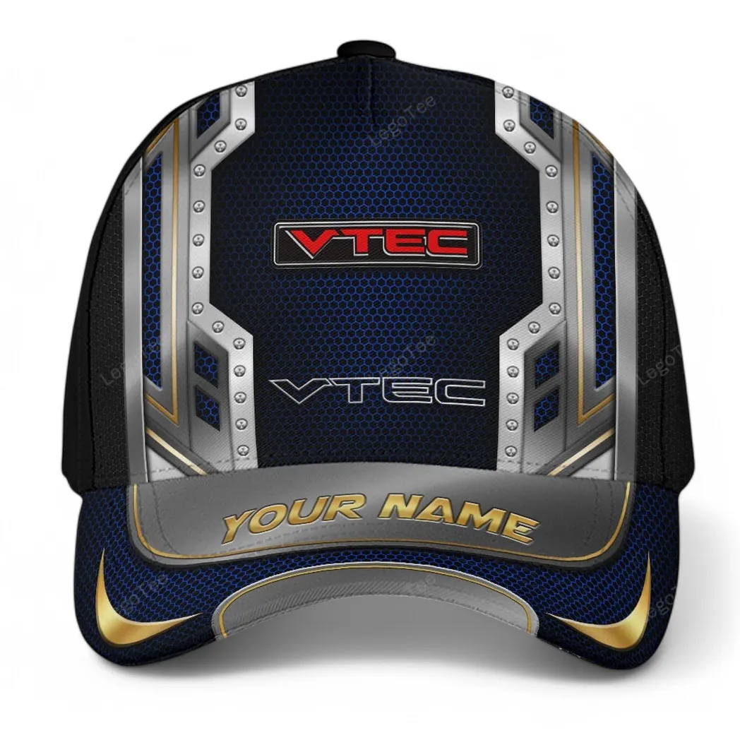 VTEC Classic Cap, Gift For VTEC Lovers, Gift For Him, Husband, Boyfriend CAR99031025131 - Blue
