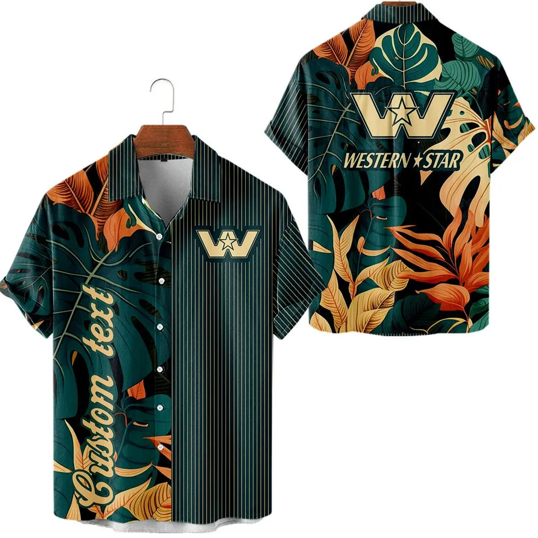 Wester Star Vintage Hawaiian Shirt Custom Summer Style CAR434041725339