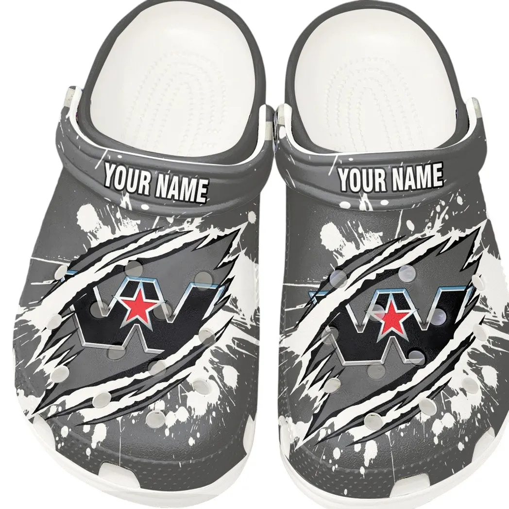 western star crocs gift for western star lovers gift for him husband boyfriend car15303042530 white