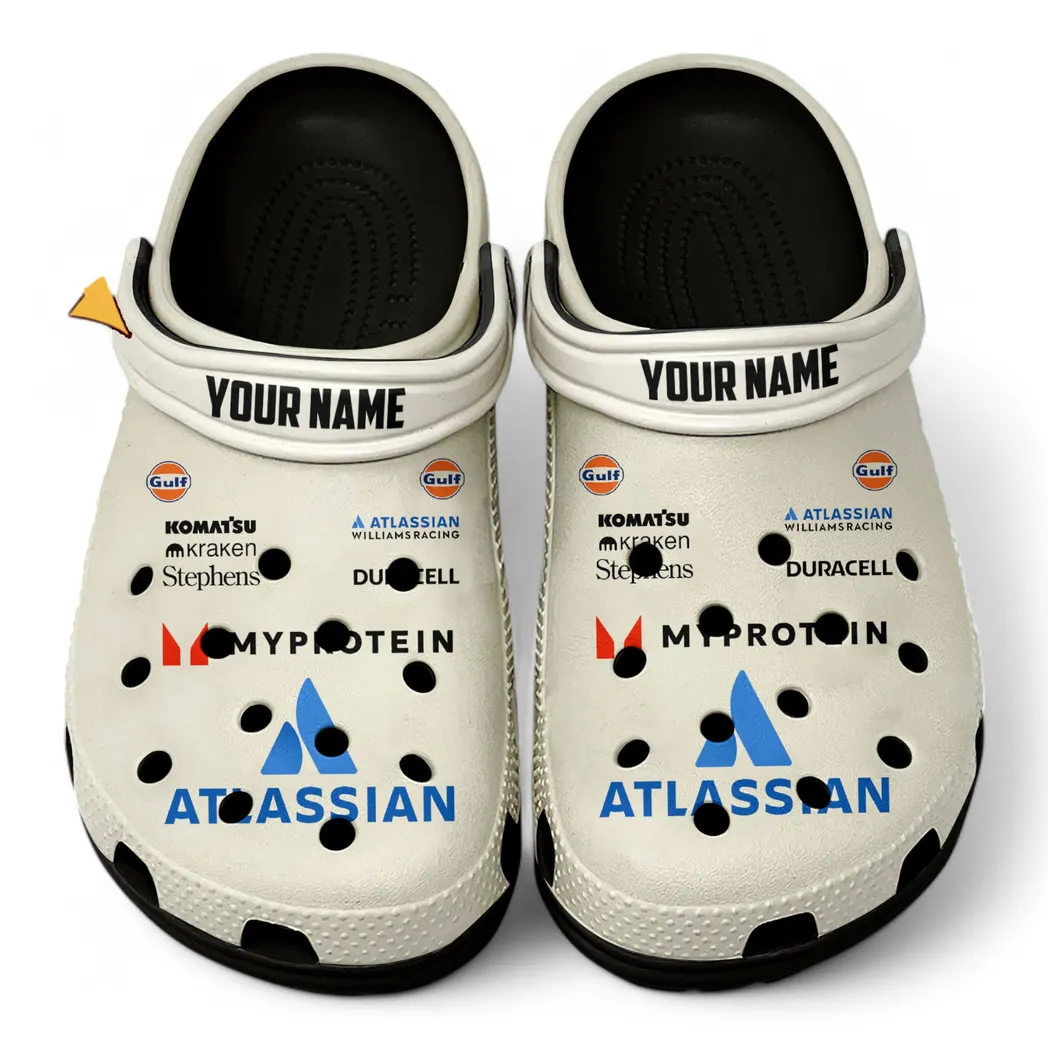 williams racing crocs all over print crocs williams racing black car41704092505 l4mln