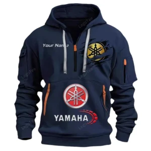 yamaha half zip hoodie car113021425816 best gift for him husband boyfriend navy upfrb