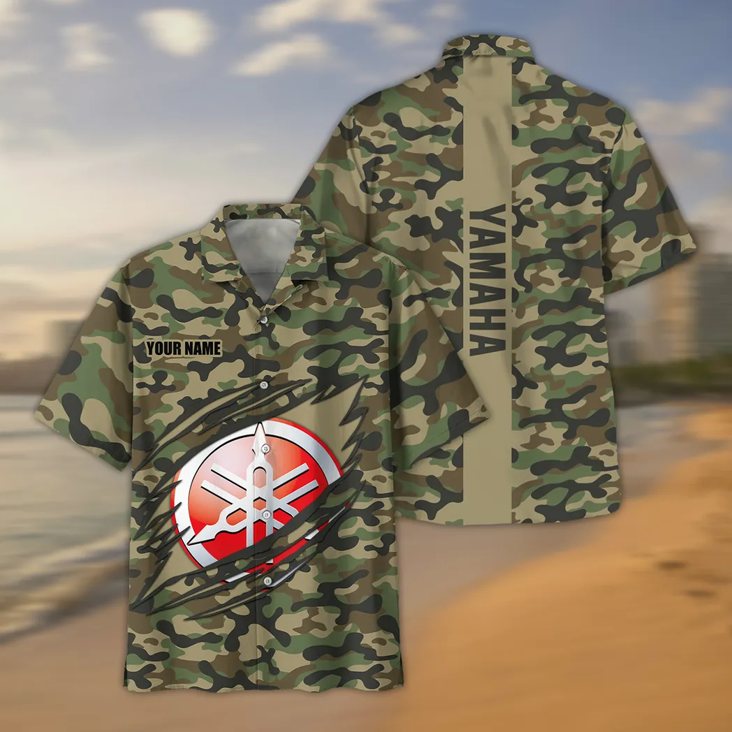 yamaha hawaiian shirt style camo oversized hawaiian car210040825741 dmgf5