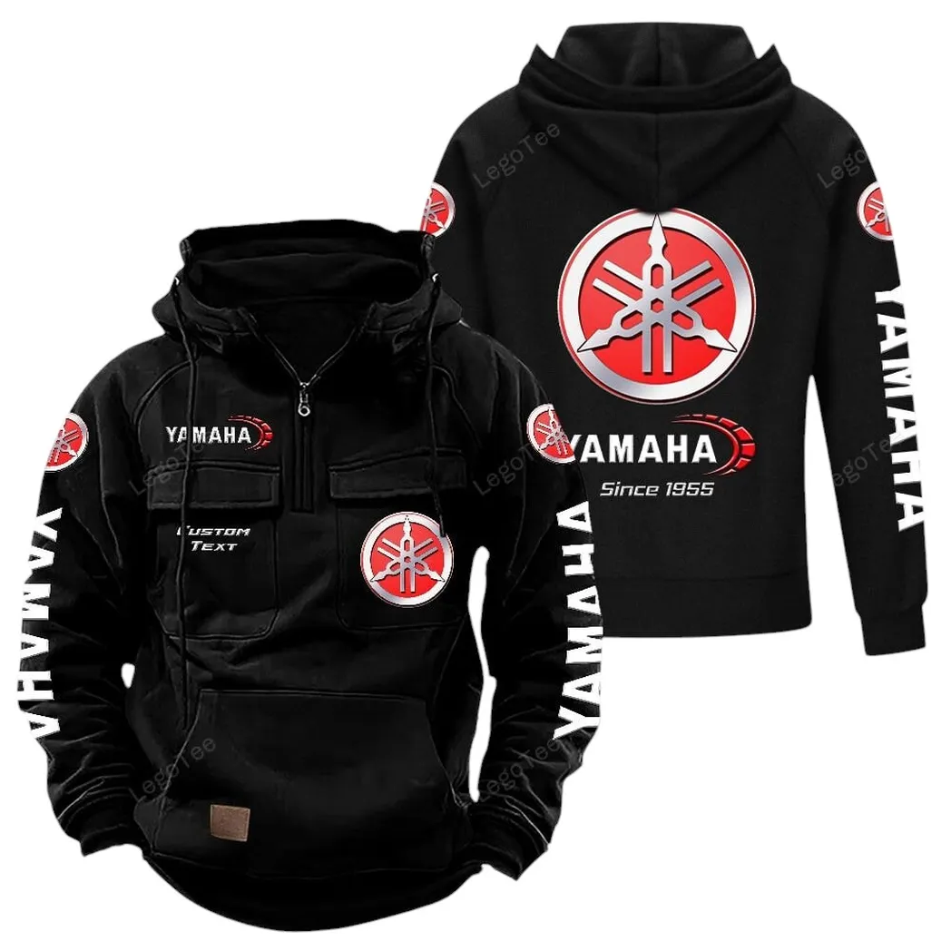 yamaha tactical quarter zip hoodie gift for yamaha lovers gift for him husband boyfriend black car96021425729 2 6cp2t