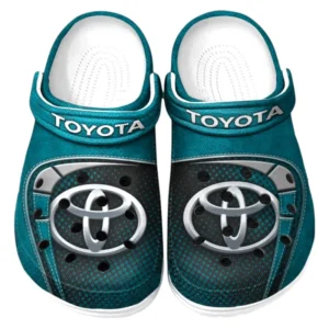 Toyota Crocs Sandals For Men Women, Gift For Toyota Fan CAR177031425555 - Cyan
