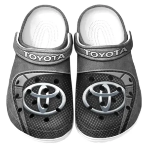 Toyota Crocs Sandals For Men Women, Gift For Toyota Fan CAR177031425555 - Gray