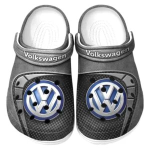 Volkswagen Crocs Sandals For Men Women, Gift For Volkswagen Fan CAR177031425558 - Gray