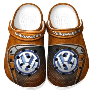 Volkswagen Crocs Sandals For Men Women, Gift For Volkswagen Fan CAR177031425558 - Orange