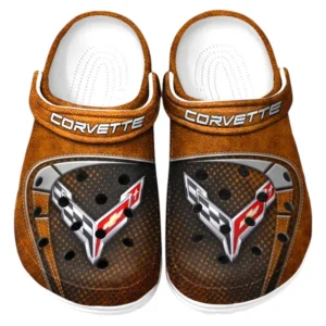 Chevrolet Corvette Crocs Sandals For Men Women, Gift For Chevrolet Corvette Fan CAR177031425562 - Orange