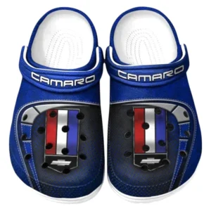 Chevrolet Camaro Crocs Sandals For Men Women, Gift For Chevrolet Camaro Fan CAR177031425563 - Blue