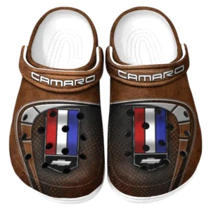 Chevrolet Camaro Crocs Sandals For Men Women, Gift For Chevrolet Camaro Fan CAR177031425563 - Brown