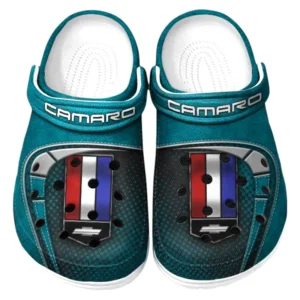 Chevrolet Camaro Crocs Sandals For Men Women, Gift For Chevrolet Camaro Fan CAR177031425563 - Cyan