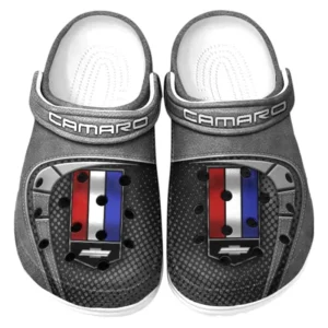 Chevrolet Camaro Crocs Sandals For Men Women, Gift For Chevrolet Camaro Fan CAR177031425563 - Gray