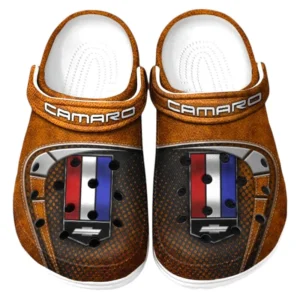 Chevrolet Camaro Crocs Sandals For Men Women, Gift For Chevrolet Camaro Fan CAR177031425563 - Orange