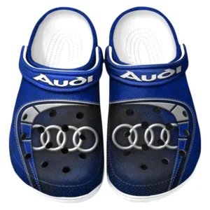 Audi Crocs Sandals For Men Women, Gift For Audi Fan CAR177031425564 - Blue