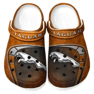Jaguar Crocs Sandals For Men Women, Gift For Jaguar Fan CAR177031425568 - Orange