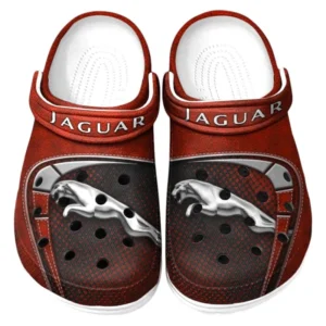 Jaguar Crocs Sandals For Men Women, Gift For Jaguar Fan CAR177031425568 - Red