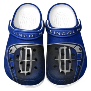 Lincoln Crocs Sandals For Men Women, Gift For Lincoln Fan CAR177031425570 - Blue