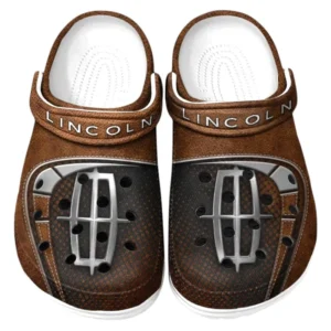Lincoln Crocs Sandals For Men Women, Gift For Lincoln Fan CAR177031425570 - Brown