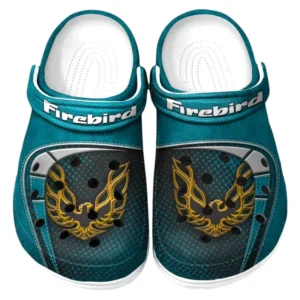 Firebird Pontiac Crocs Sandals For Men Women, Gift For Firebird Pontiac Fan CAR177031425573 - Cyan