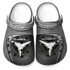 Polaris Slingshot Crocs Sandals For Men Women, Gift For Polaris Slingshot Fan CAR177031425574 - Gray