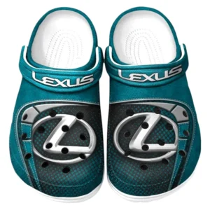 Lexus Crocs Sandals For Men Women, Gift For Lexus Fan CAR177031425576 - Cyan