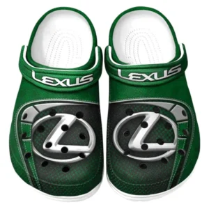 Lexus Crocs Sandals For Men Women, Gift For Lexus Fan CAR177031425576 - Green