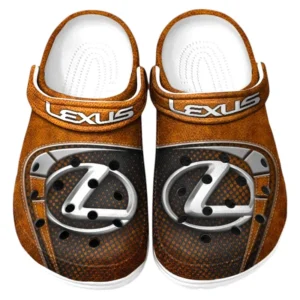 Lexus Crocs Sandals For Men Women, Gift For Lexus Fan CAR177031425576 - Orange