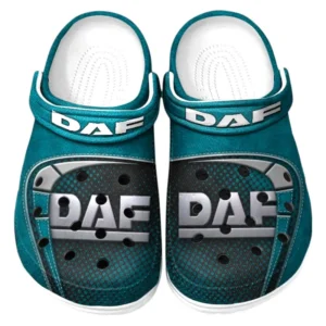 DAF Crocs Sandals For Men Women, Gift For DAF Fan CAR177031425579 - Cyan