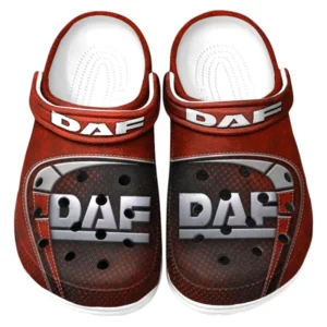 DAF Crocs Sandals For Men Women, Gift For DAF Fan CAR177031425579 - Red