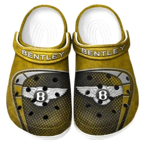 Bentley Crocs Sandals For Men Women, Gift For Bentley Fan CAR177031425580 - Yellow