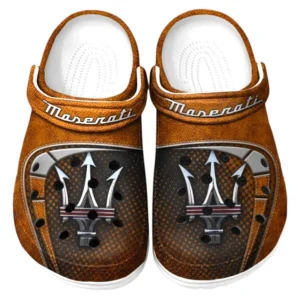 Maserati Crocs Sandals For Men Women, Gift For Maserati Fan CAR177031425582 - Orange