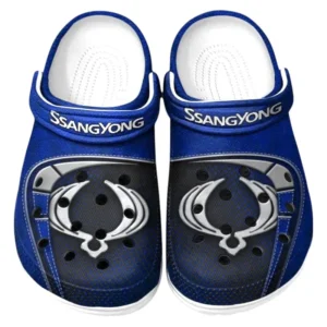 SsangYong Motor Crocs Sandals For Men Women, Gift For SsangYong Motor Fan CAR177031425584 - Blue
