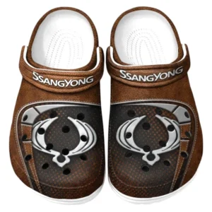 SsangYong Motor Crocs Sandals For Men Women, Gift For SsangYong Motor Fan CAR177031425584 - Brown