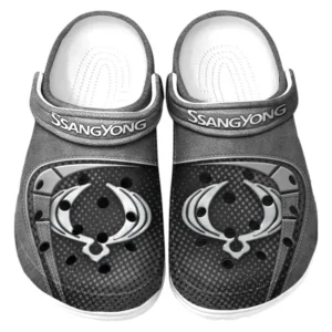 SsangYong Motor Crocs Sandals For Men Women, Gift For SsangYong Motor Fan CAR177031425584 - Gray