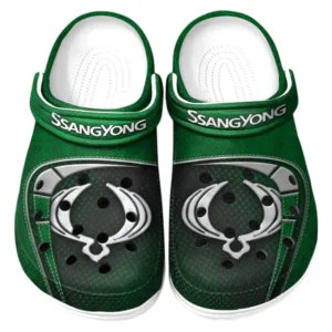 SsangYong Motor Crocs Sandals For Men Women, Gift For SsangYong Motor Fan CAR177031425584 - Green
