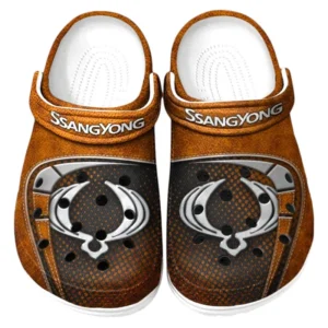 SsangYong Motor Crocs Sandals For Men Women, Gift For SsangYong Motor Fan CAR177031425584 - Orange