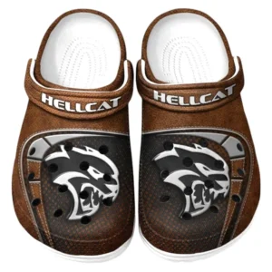 Hellcat Crocs Sandals For Men Women, Gift For Hellcat Fan CAR177031425585 - Brown