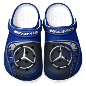 AMG Crocs Sandals For Men Women, Gift For AMG Fan CAR177031425587 - Blue