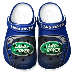 Land-Rover Crocs Sandals For Men Women, Gift For Land-Rover Fan CAR177031425594 - Blue