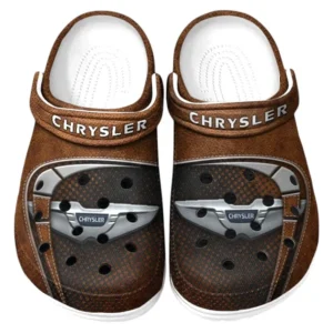 Chrysler Crocs Sandals For Men Women, Gift For Chrysler Fan CAR177031425597 - Brown